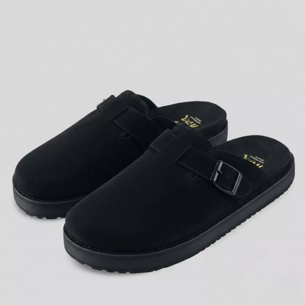 NVR Footwear - Sandal Mules Suede Debonaire 134